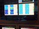 The HAARP control room during the Luxembourg Effect test. [Courtesy of Chris Fallen, KL3WX]